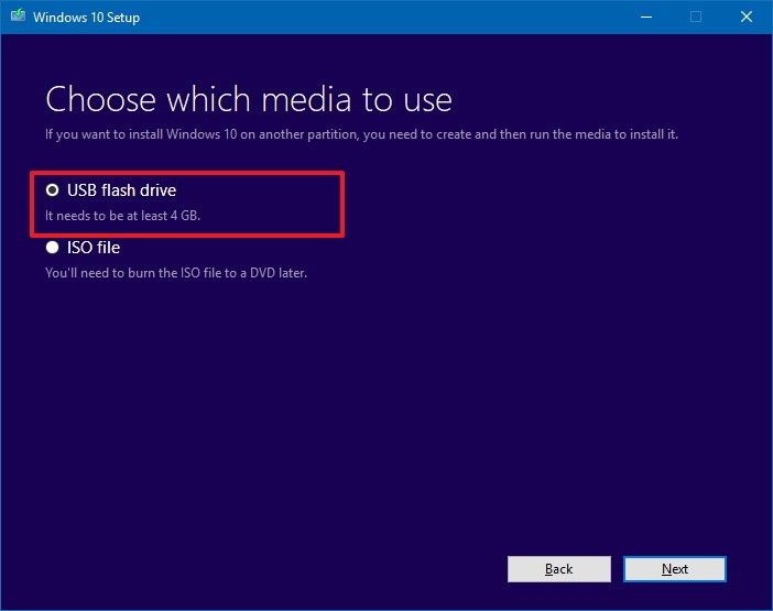 Windows 10 bootable recovery usb download